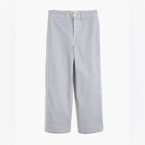 Madewell Slim Emmett Wide Leg Crop - 24 - Picture 2 of 6